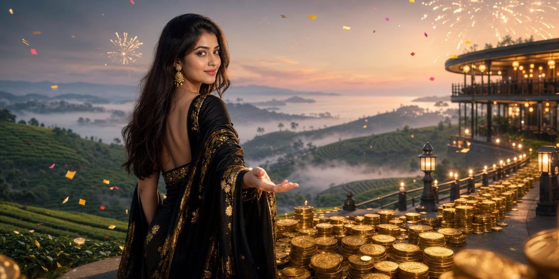 সিলেটের চা বাগানে অনলাইন রামি গেমের দৃশ্য
